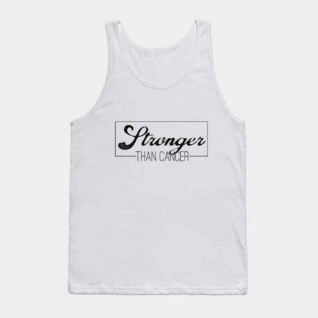 Stronger Than Cancer Tank Top by Prosecco Theory